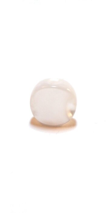 Machine Head Button White Pearl Plastic